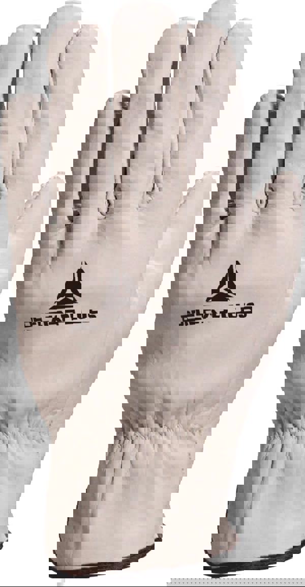 Delta Plus Mens/Womens Unlined Leather Cowhide Winter Cold Drivers Gloves