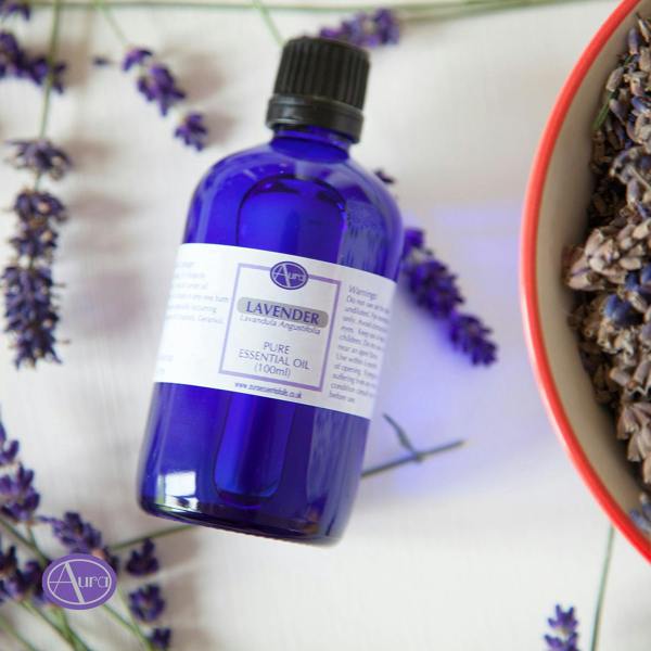 Aura 100ml Lavender Essential Oil - 100% Pure for Aromatherapy Use