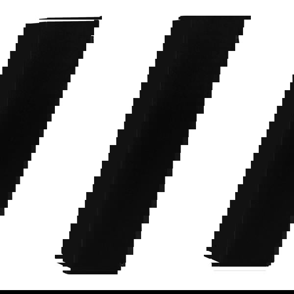 Black gas bottle locker designed for 6kg bottles, featuring a sleek, textured finish and a secure locking mechanism for safety