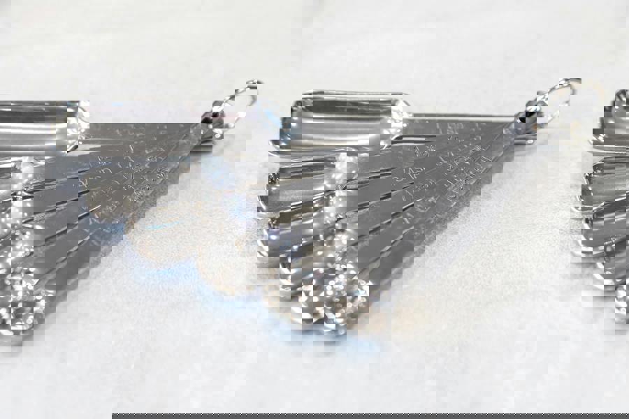 MasterClass Stainless Steel 6 Piece Measuring Spoon Set