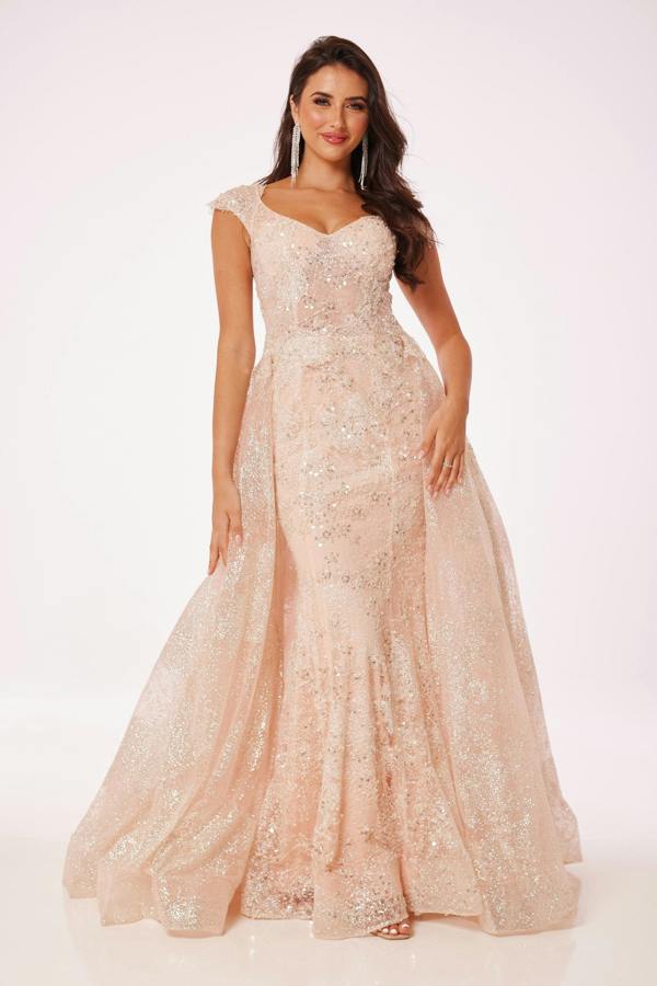 LuvForever Light Pink Maxi Dress