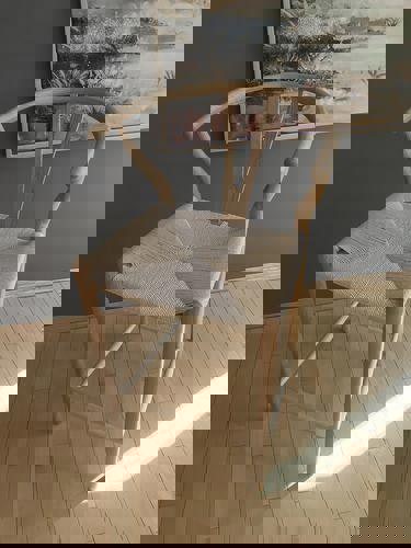 Wishbone Classical Bar Stool, Black Ash-DC Concept-Light Oak-Weilai Concept