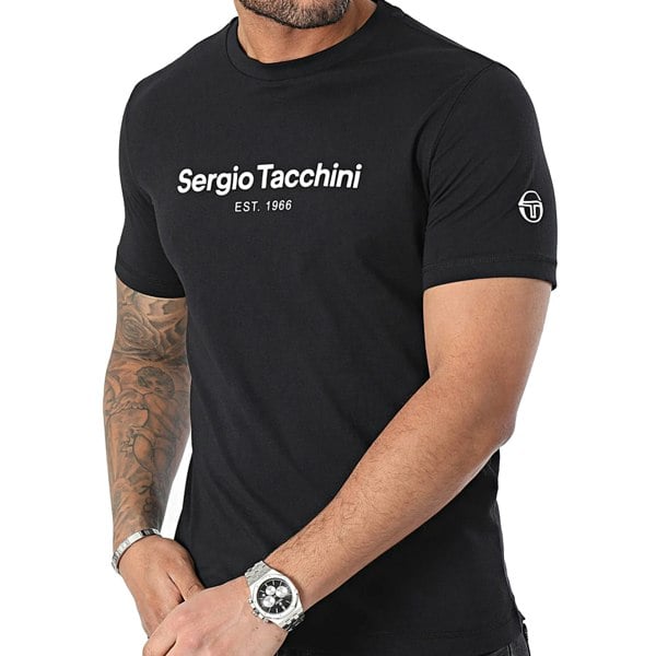 Sergio Tacchini Goblin T-Shirt Black/White