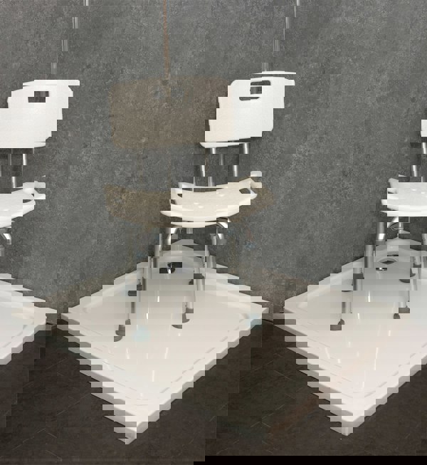 Aidapt Shower Stool With Back