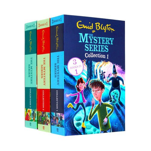 Piatkus The Mystery Series 9 Titles in 3 Books Set Collection For Children By Enid Blyton