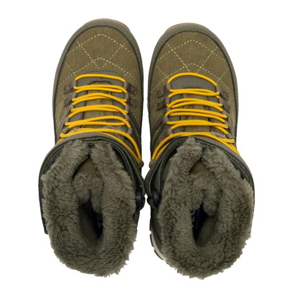 Regatta Childrens/Kids Elbourne Snow Boots - Bark Green/Sunset - 