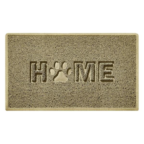 Nicoman Embossed Home Paw Spaghetti Indoor Doormat