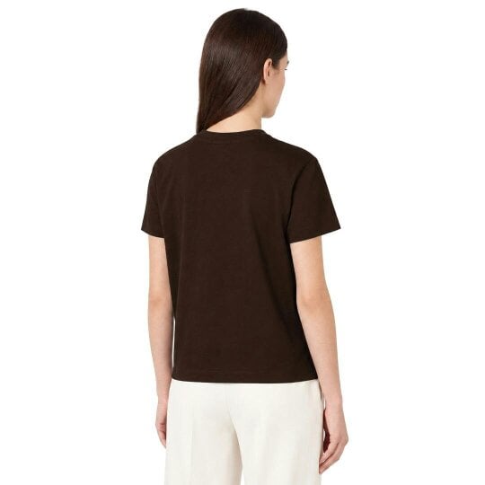 By Lanvin Small Signature Logo Dark Brown T-Shirt