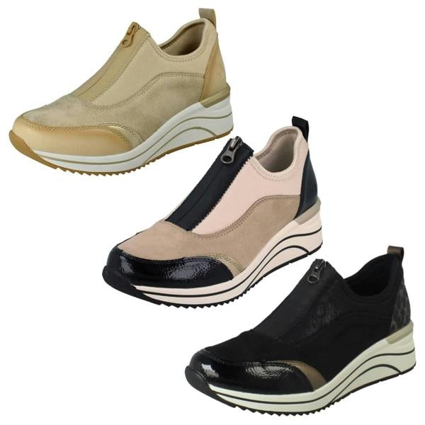 Remonte Ladies Remonte Casual Wedge Shoes D0T08