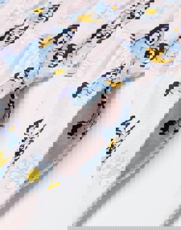 Bluey Girls Pink Character AOP Sleeveless Playsuit