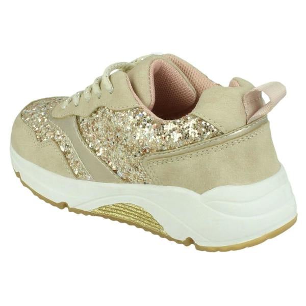 Spot On Girls Spot On Glittery Trainers H2648
