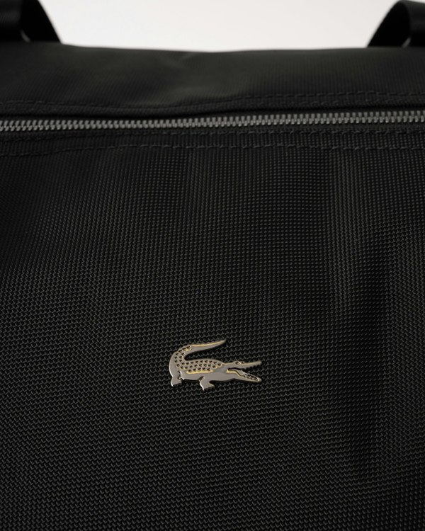 Lacoste Mens Large Boston Bag - Noir 000