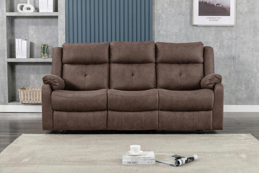 Bentley Manual Recliner 3 Seater with Drop Down Tray