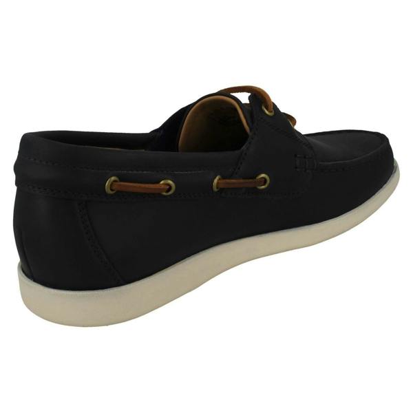 Clarks Mens Clarks Unstructured Lace Up Deck Shoes Ferius Coast