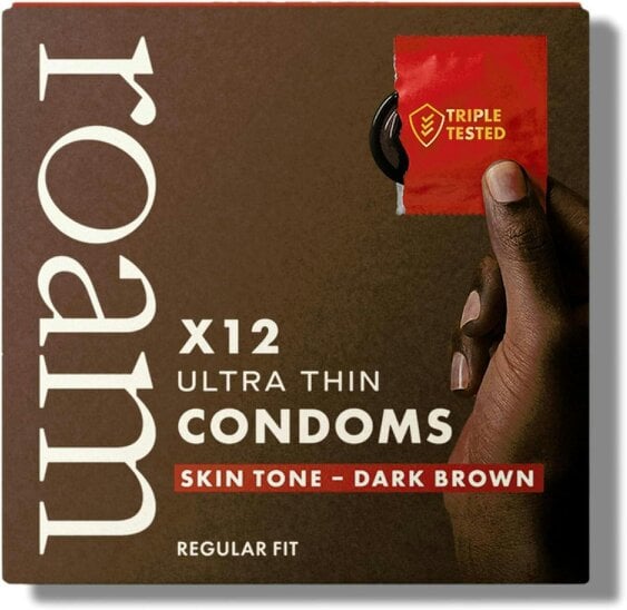Roam Libido For Him & Dark Brown Condom Bundle - Male Energy & Vitality Support
