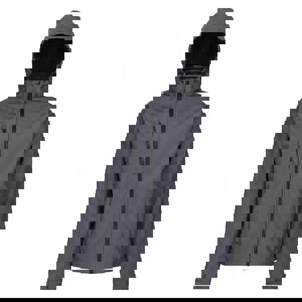 Regatta Professional Mens 3 Layer Membrane Soft Shell Jacket - Seal Grey/Black