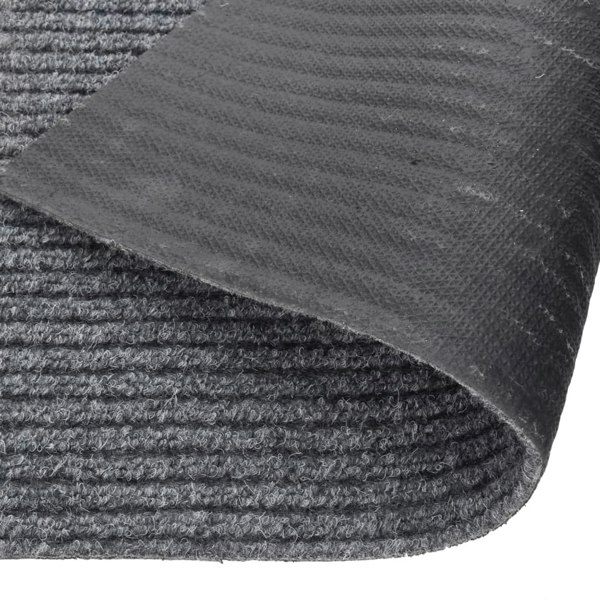 Berkfield Dirt Trapper Carpet Runner 100x100 cm Grey