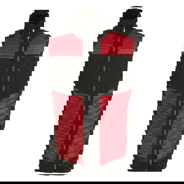 Regatta Professional Unisex Adult Thermal Hybrid Body Warmer - Classic Red/Black - 