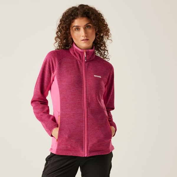 Regatta Women's Highton IV Full Zip Fleece Jacket - Flamingo Pink