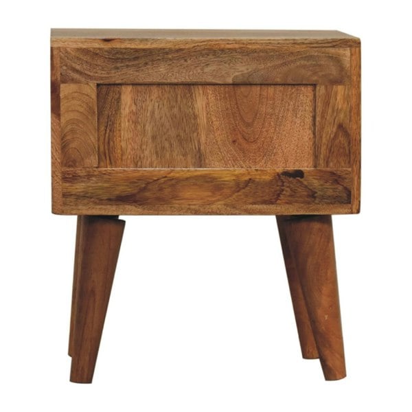 Artisan Furniture Mini Oak-ish Modern Bedside