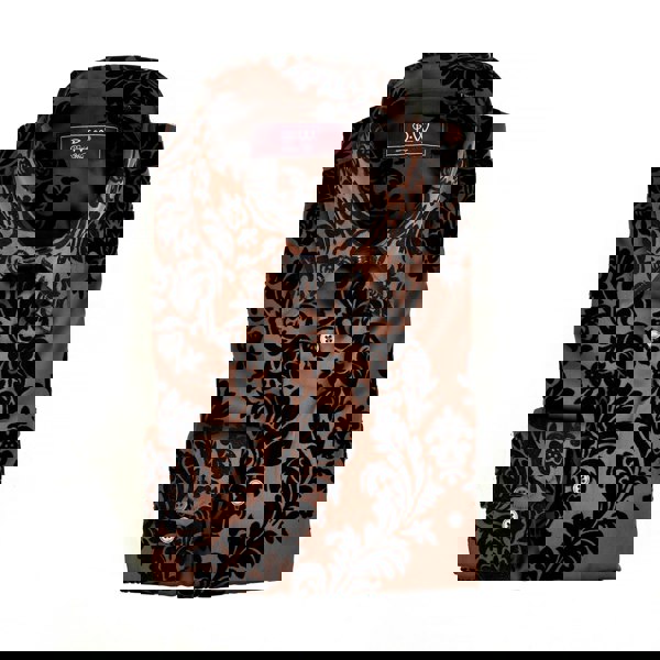 Kensington Floral Shirt- Brown