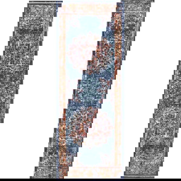 The Rugs Eastern Modern Medallion Design Rug - Stylish