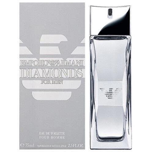 Emporio Armani Diamonds For Men 75ml Eau De Toilette EDT Spray For Him
