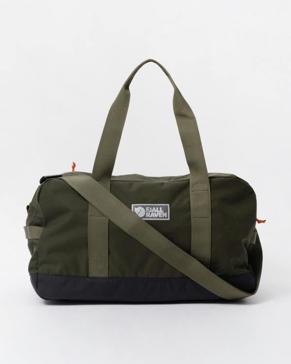 Fjallraven Vardag 33L Unisex Duffel Bag in Deep Forest 662