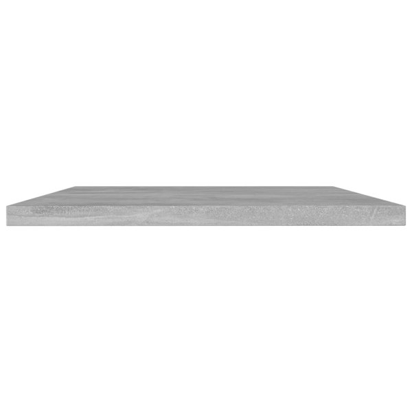 Berkfield Bookshelf Boards 4 pcs Concrete Grey 60x40x1.5 cm Engineered Wood