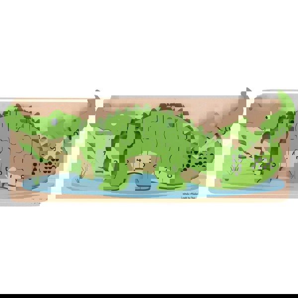Bigjigs Toys Crocodile Number Puzzle
