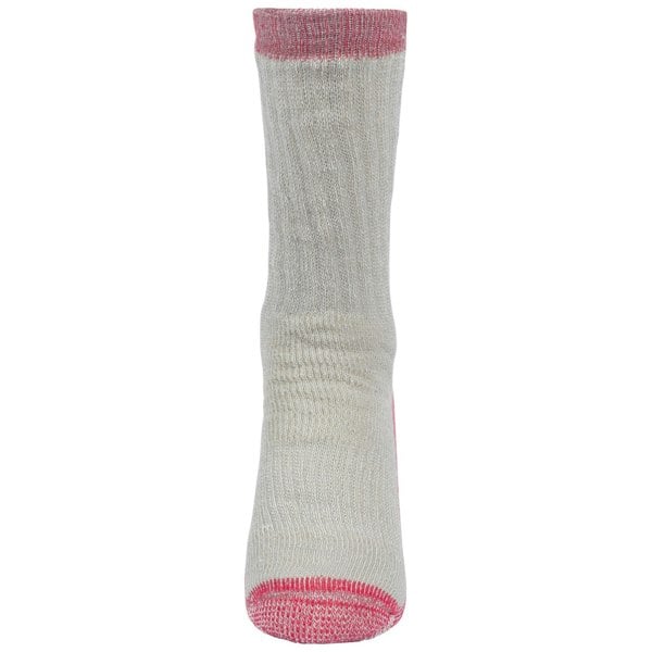 Trespass Womens/Ladies Springing DLX Trekking Socks - Grey Marl