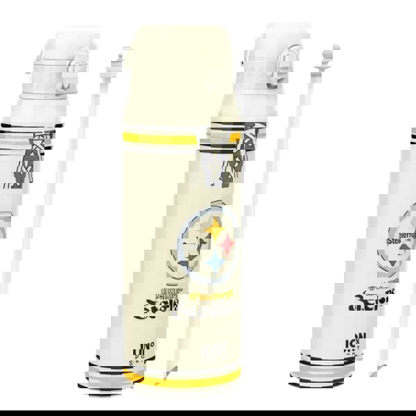 ION8 NFL x ION8 Insulated Steel Water Bottle, NFL Steelers, 750ml (24oz)