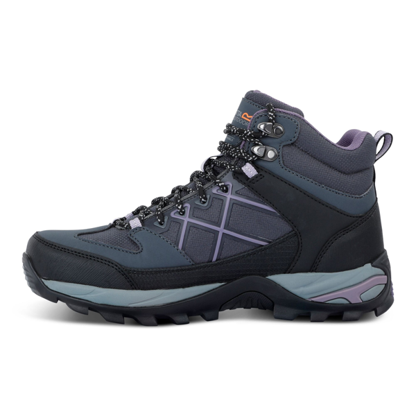 Regatta Womens Samaris III Walking Boots - Seal Grey/Purple Sage
