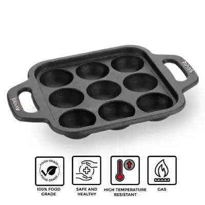 AVIAS CAST IRON PANIYARAKKAL 9 PITS
