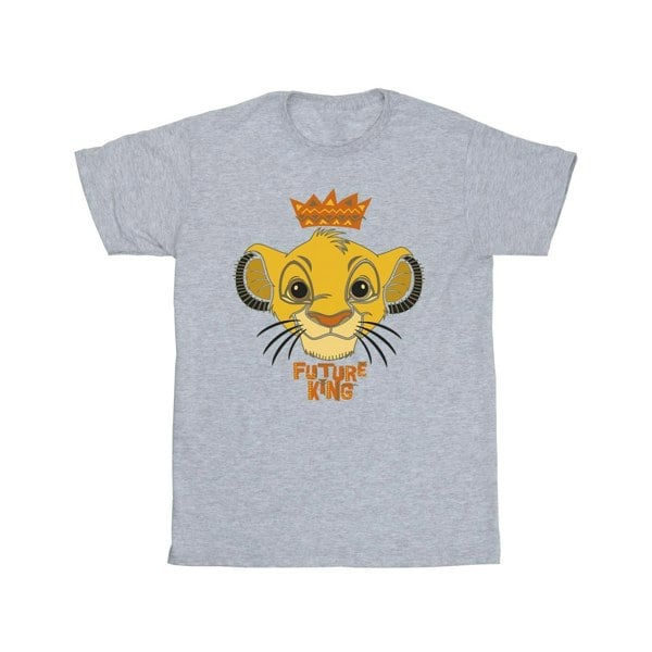 Disney Boys The Lion King Future King T-Shirt - Sports Grey