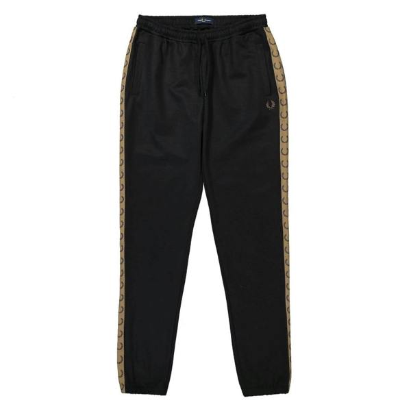 Fred Perry Seasonal Taped Black Sweatpants XL