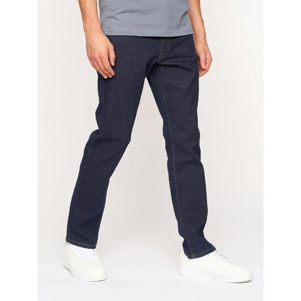 Crosshatch Mens Cadman Straight Jeans - Blue - 