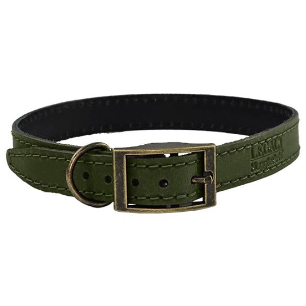 HugglePets Legacy Leather Dog Collar