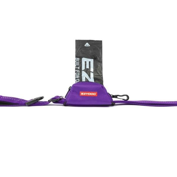 EzyDog Essential Poop Bag Holder in Purple