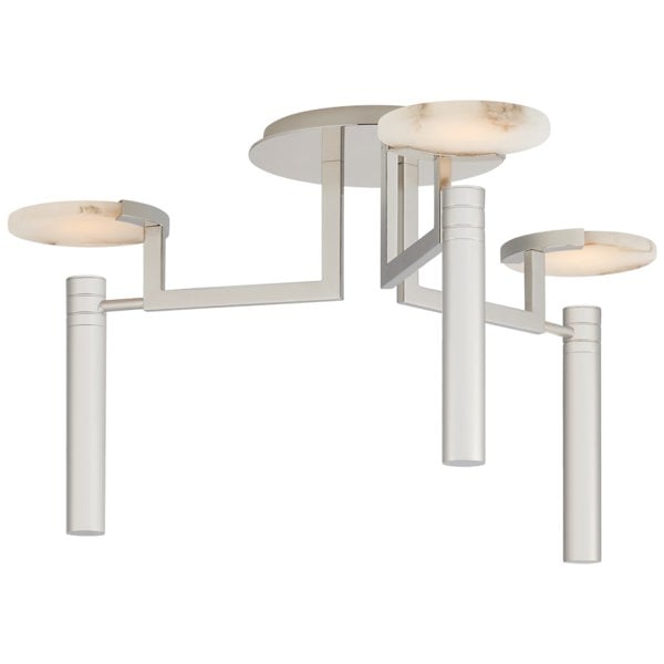Kelly Wearstler Melange Large Floating Disc Semi-Flush Chandelier