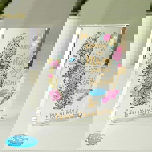 Personalised Memento Company Personalised Me To You Forever My Friend Crystal Token