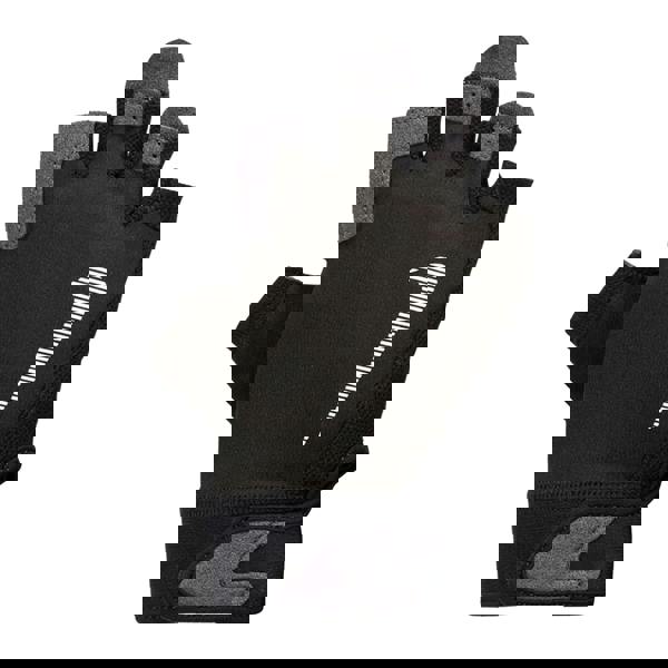 Nike Mens Ultimate Heavyweight Fitness Fingerless Gloves - Black/White/Grey