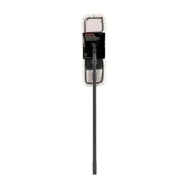 SupaHome Microfibre Mop and Handle - White/Black - 