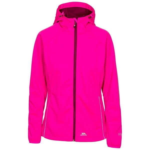 Trespass Womens/Ladies Sisely Waterpoof Softshell Jacket - Pink Glow - 