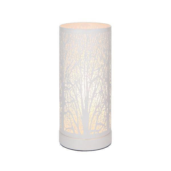 Pagazzi Lighting Mason White Touch Table Lamp