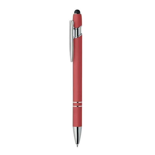 MidOcean Siparo Recycled Aluminium Stylus Pen - Red - 