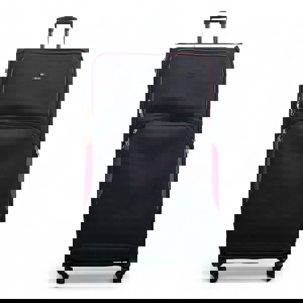 Eagle Lightweight Softshell Expandable Suitcase Travel Bag Set