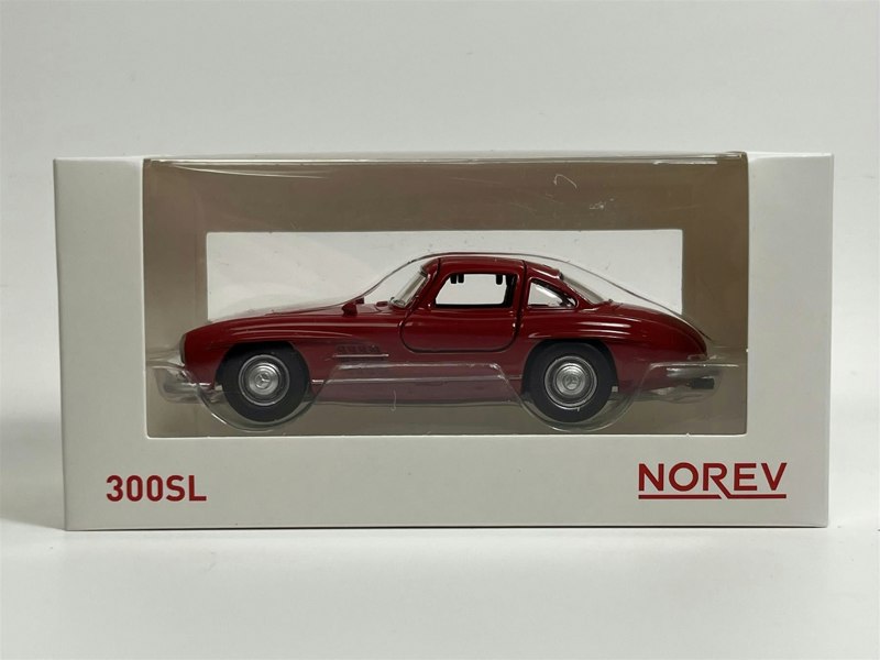 Norev Mercedes 300 SL 1954 Fire Red Jet 1:43 Scale Norev 351199