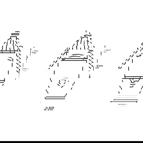 Milagro Spot Light Bali Square Black Stylish Spotlight Upgrade Easy Clip Fitting High Quality Alloy Finish 1xGU10