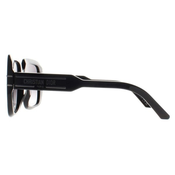 Dior Sunglasses DiorSignature S11I 14A1 Shiny Black Smoke Gradient